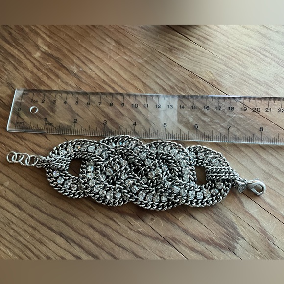 💖 Vintage Stella & Dot ‘Petra Braided Bracelet’ - Picture 7 of 8